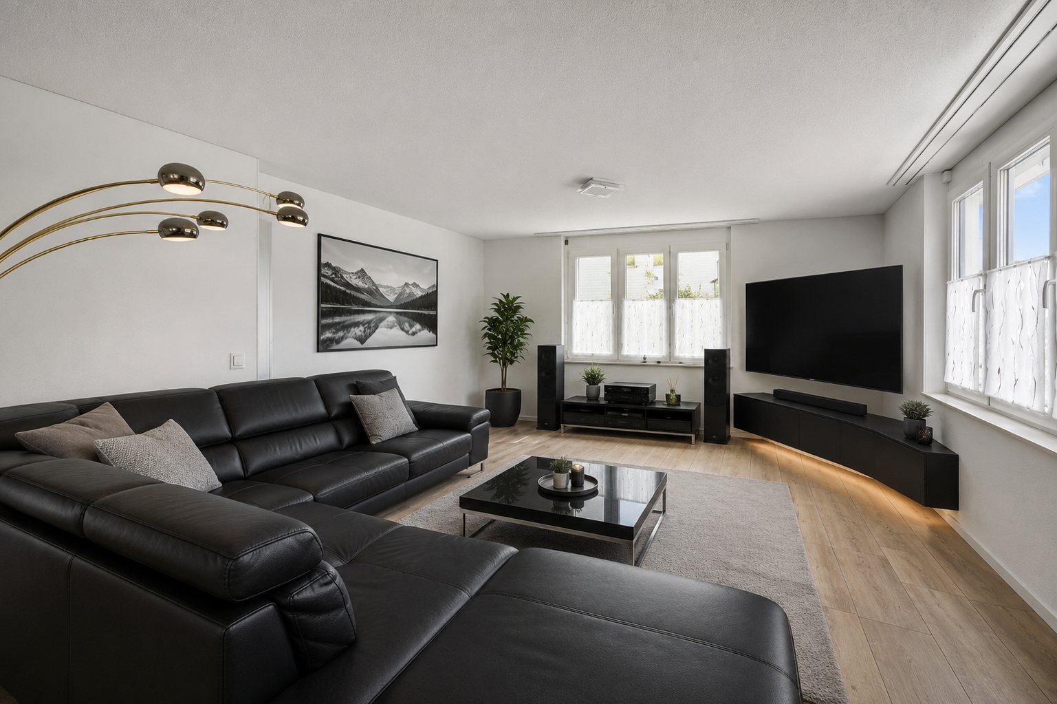 Real estate photography Wohnzimmer