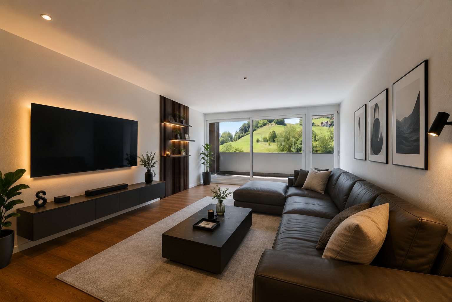 Real estate photography Wohnzimmer